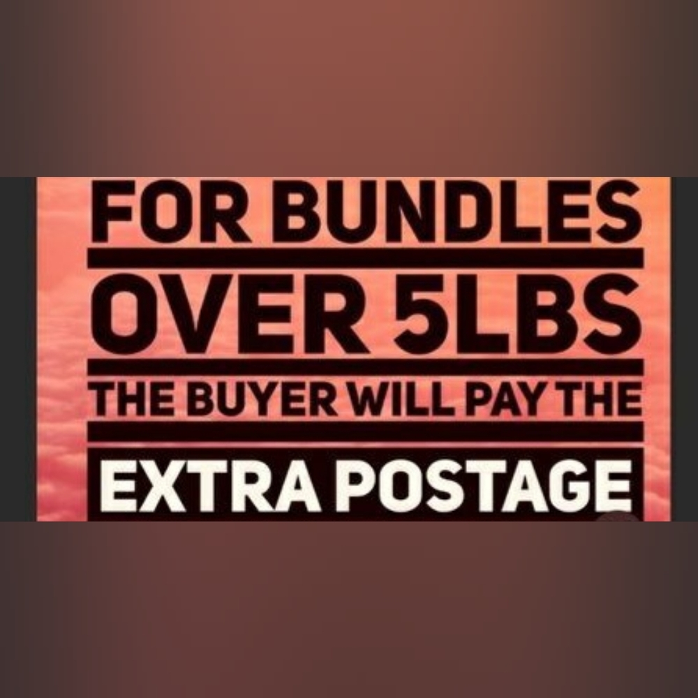 Extra Postage Listing